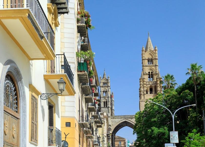Sicily Palermo Exterior Detail