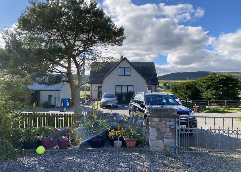 Scotland Brora Facade