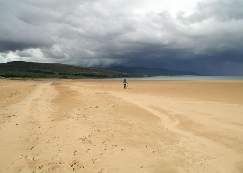 Scotland Brora Land View from Property
