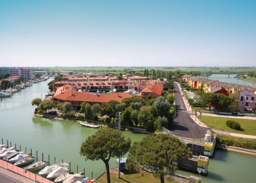 Veneto Caorle Aerial View