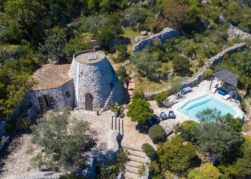 Puglia Gagliano del Capo Aerial View