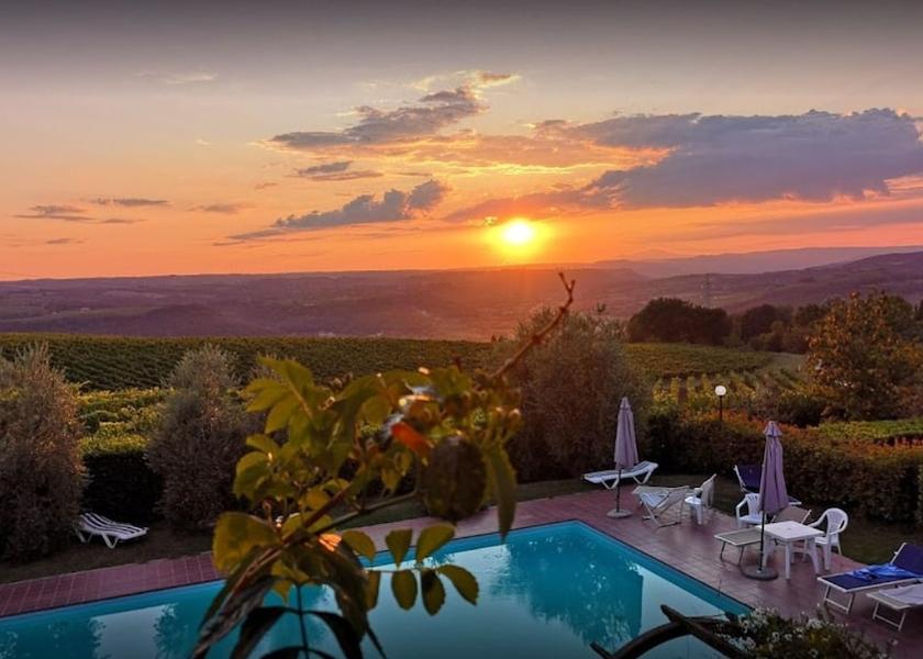 Umbria Baschi Land View from Property