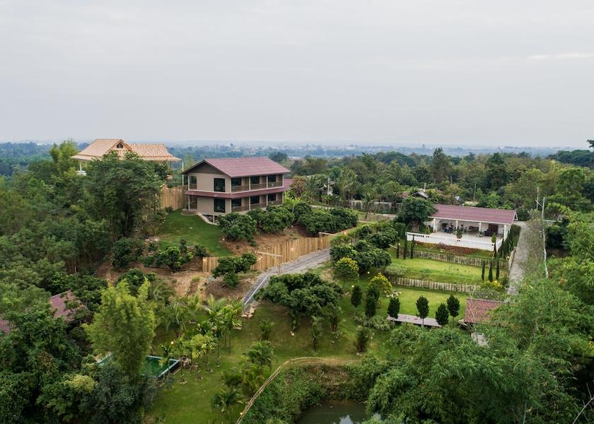 Chiang Mai Province Chom Thong Aerial View