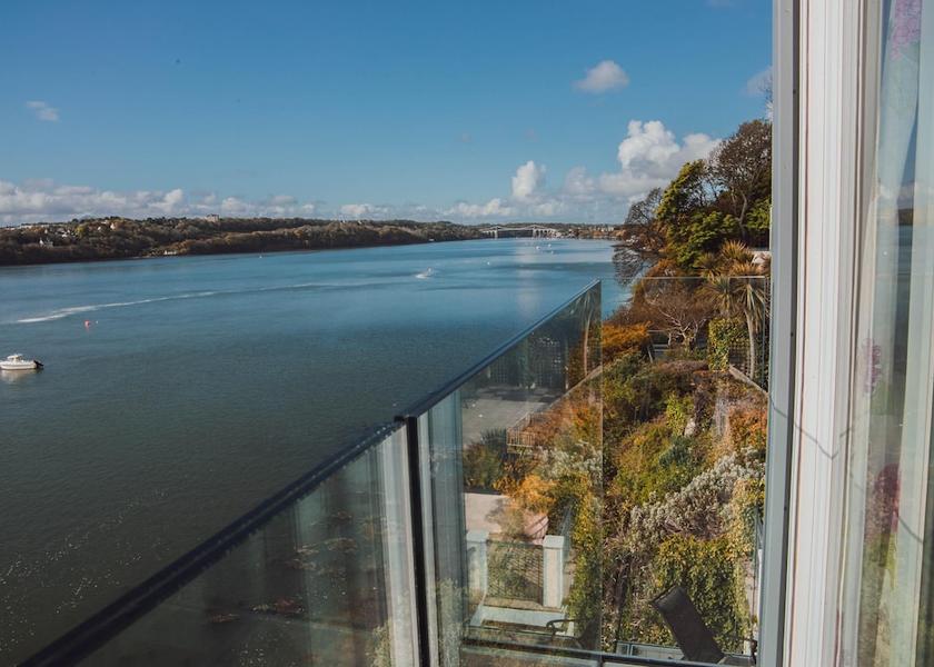 Wales Menai Bridge View from Property