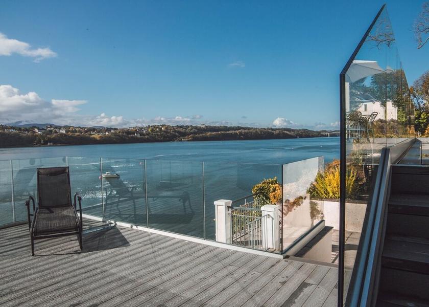 Wales Menai Bridge View from Property