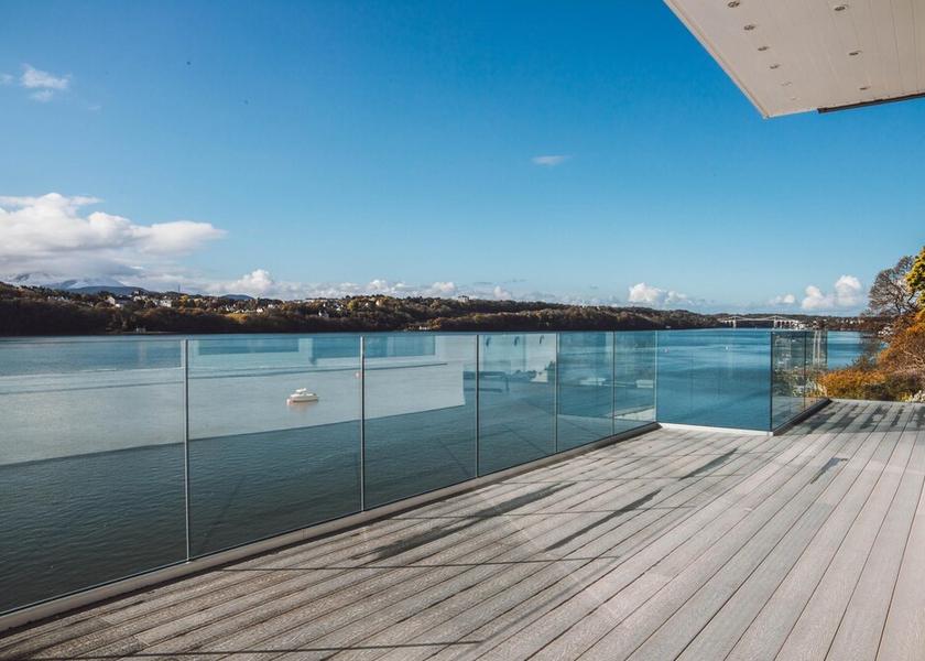 Wales Menai Bridge View from Property
