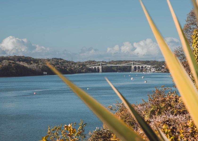 Wales Menai Bridge View from Property