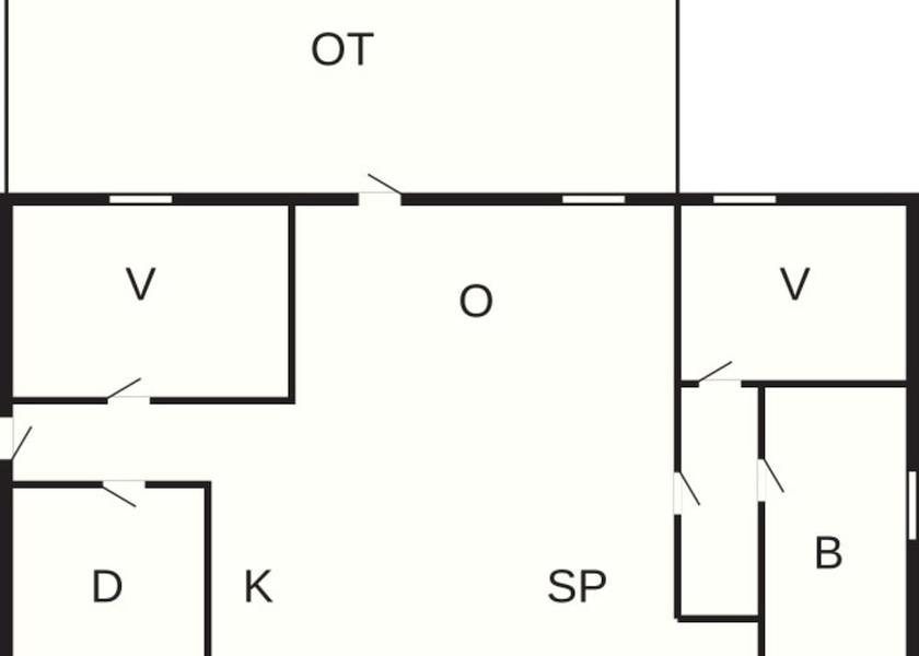 Room layout blue print