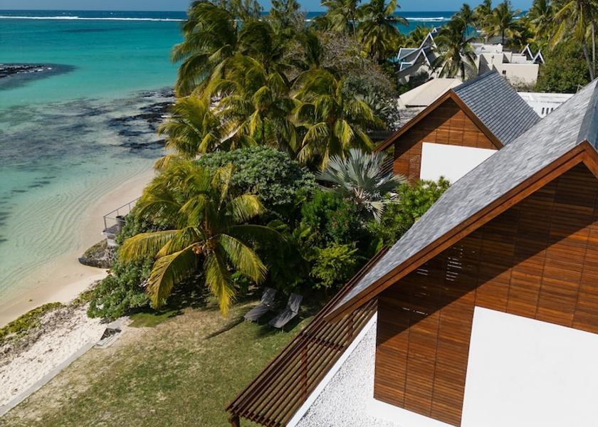 MU Belle Mare Aerial View