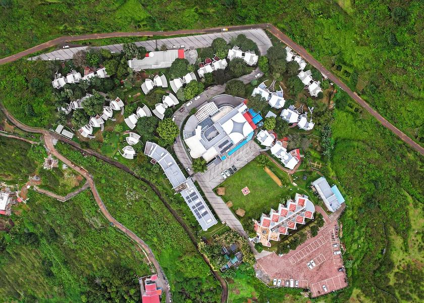 Tamil Nadu Kodaikanal Aerial view
