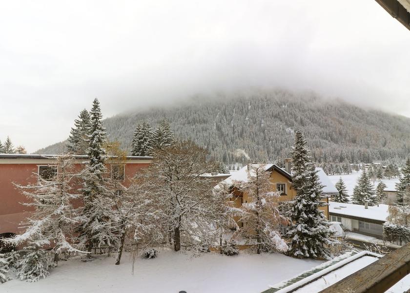 Graubuenden Davos Balcony View