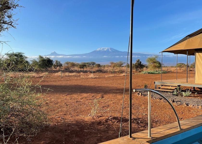 Kajiado County Amboseli View from room