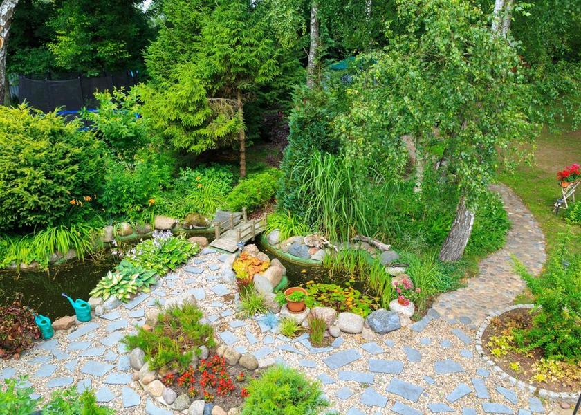 West Pomeranian Voivodeship Darlowo Garden