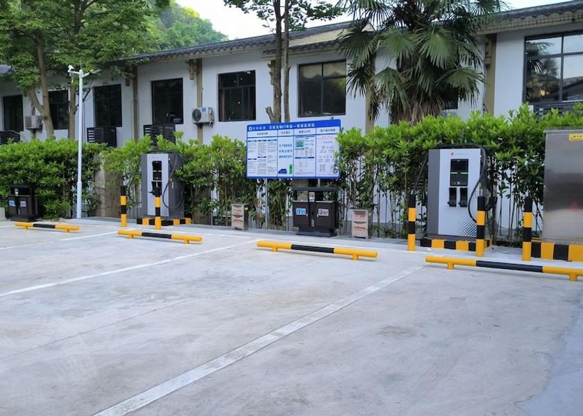 Hunan Zhangjiajie Electric vehicle charging station