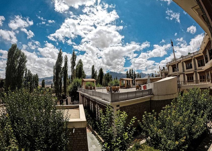 Ladakh Leh Hotel View