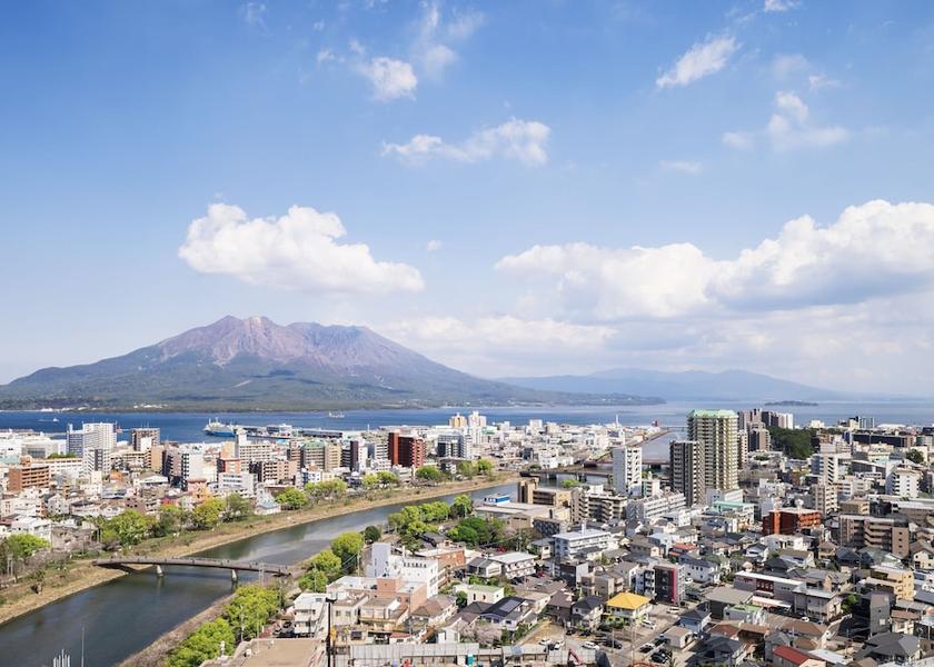 Kagoshima Kagoshima Mountain view