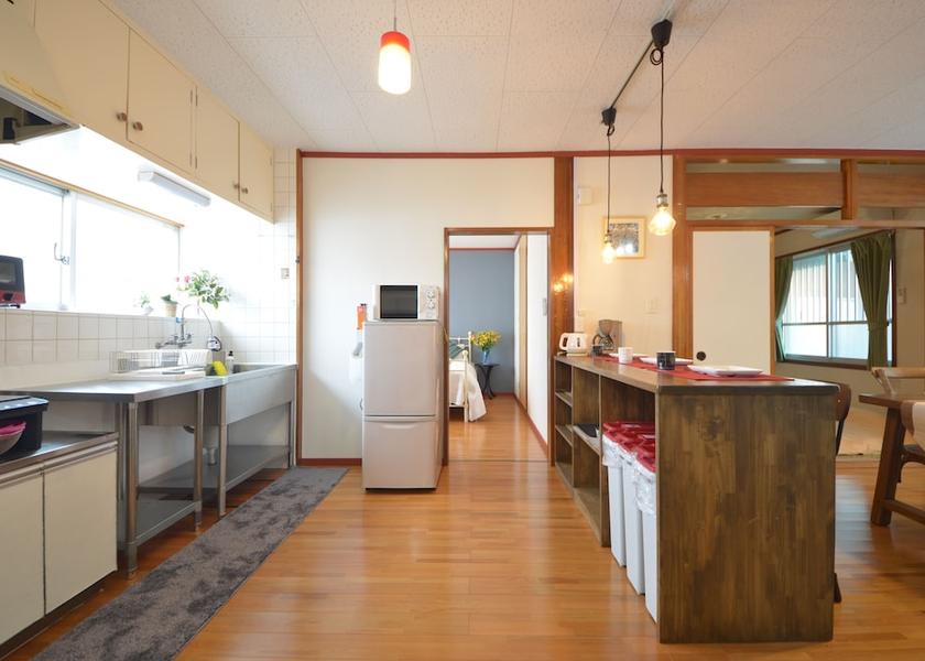 Okinawa Yomitan Private kitchenette