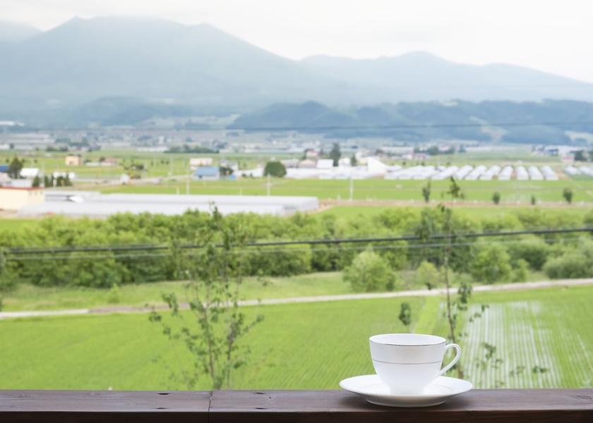 Hokkaido Nakafurano Mountain View