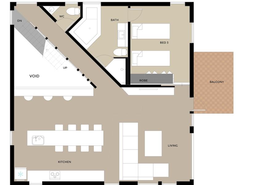 Hokkaido Niseko Floor plan