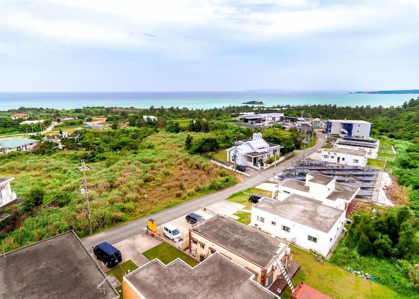 Okinawa (prefecture) Nago Aerial View