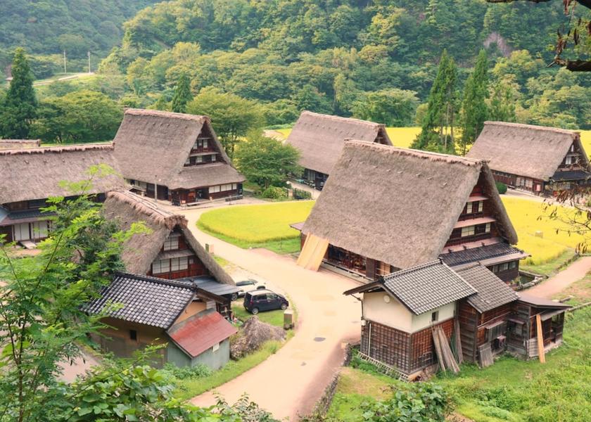Toyama Nanto Land View from Property