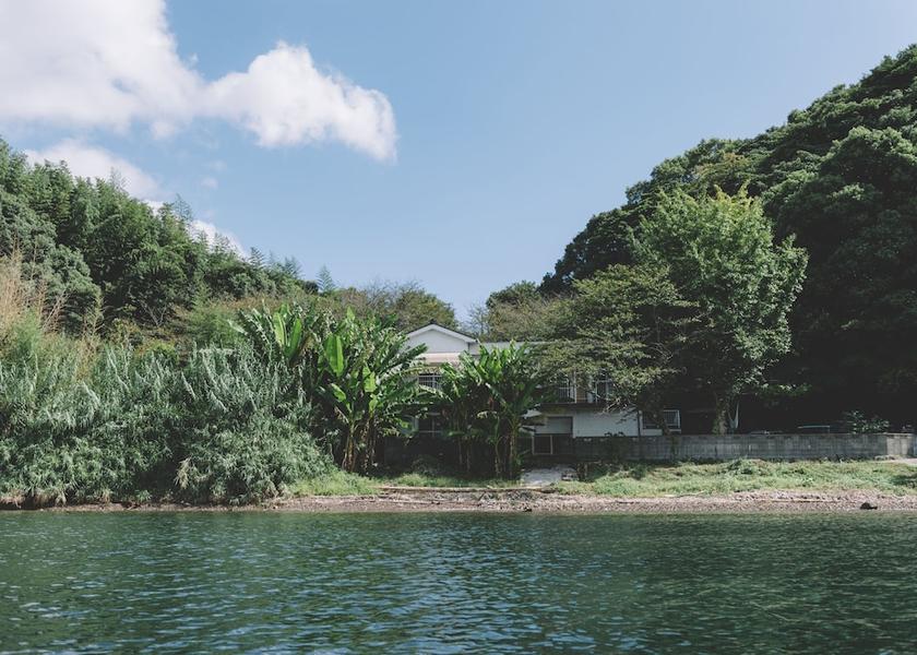 Oita (prefecture) Hiji Exterior Detail