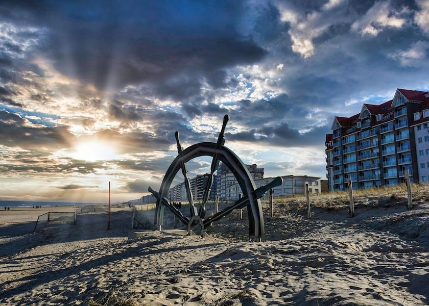 Flemish Region Middelkerke Exterior Detail