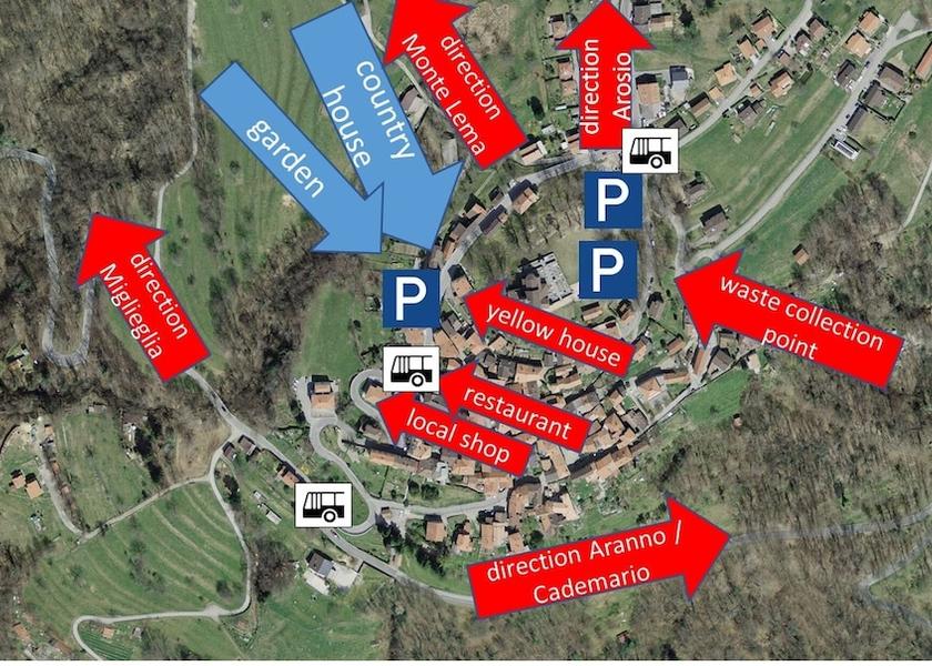 Canton of Ticino Alto Malcantone Entrance