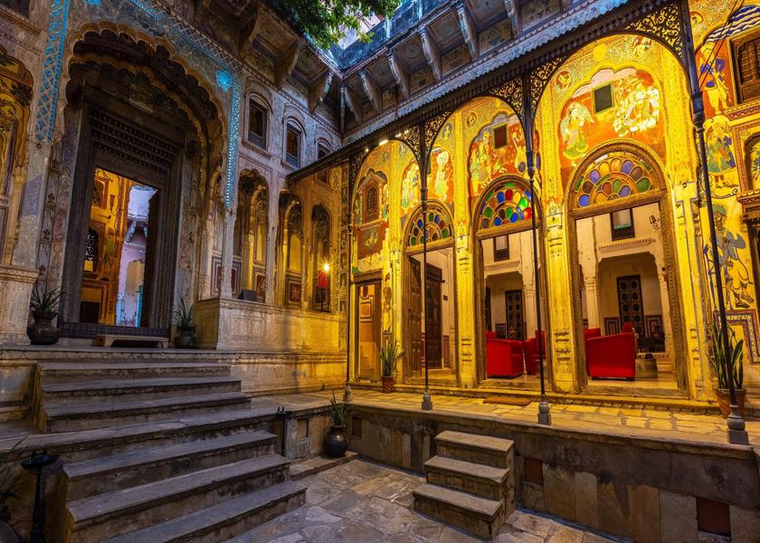 Rajasthan Mandawa Hotel Exterior