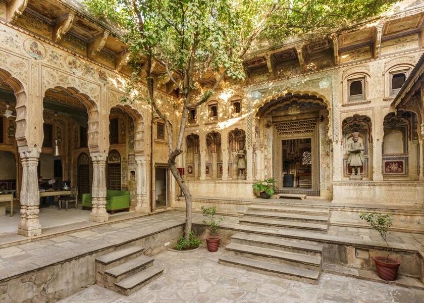Rajasthan Mandawa Hotel Exterior