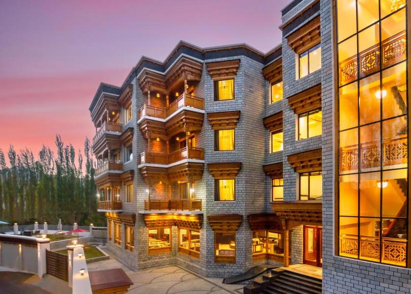 Ladakh Leh Hotel View