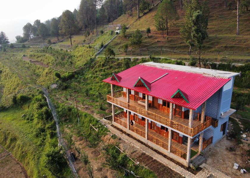 Uttarakhand Almora Hotel View