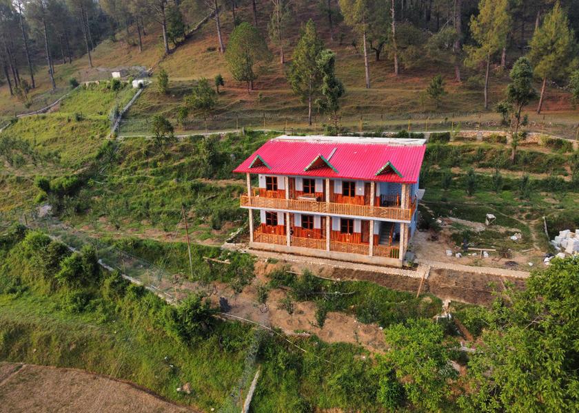 Uttarakhand Almora Hotel View
