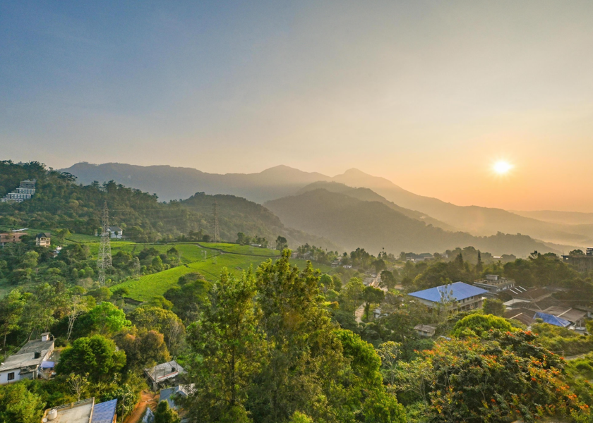 Kerala Munnar Hotel View