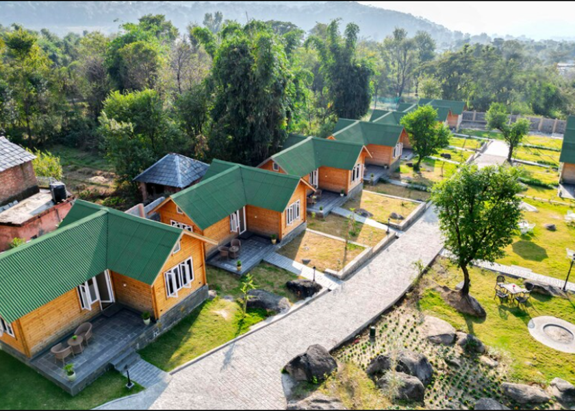 Himachal Pradesh Palampur Hotel View