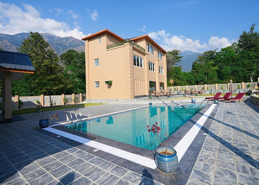 Himachal Pradesh Palampur Hotel View