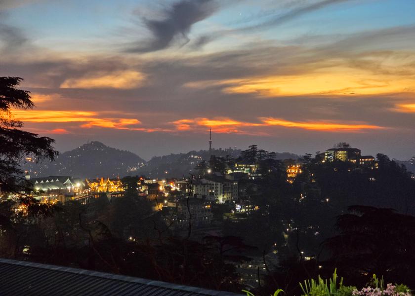 Himachal Pradesh Shimla Hotel View
