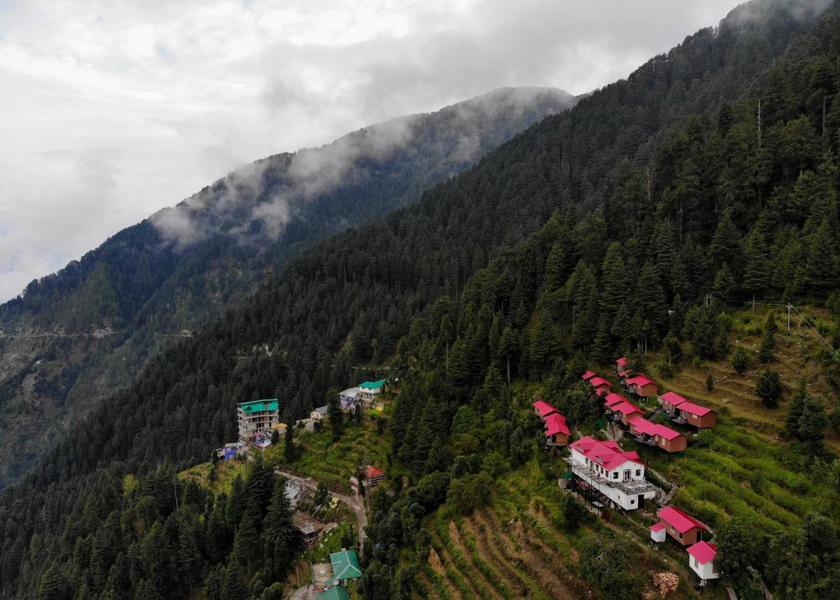Himachal Pradesh Dalhousie Hotel View