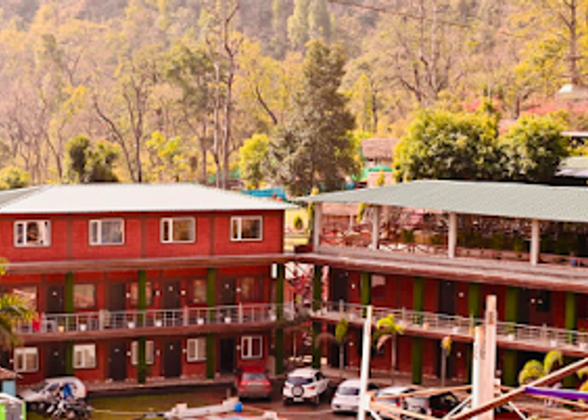 Uttarakhand Rishikesh Aerial View
