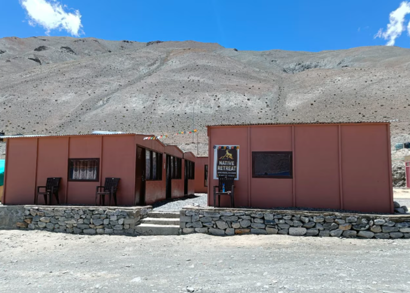 Ladakh Pangong Hotel Exterior