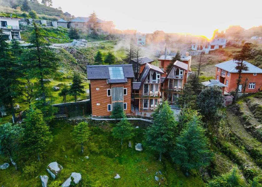 Himachal Pradesh Dalhousie Hotel View