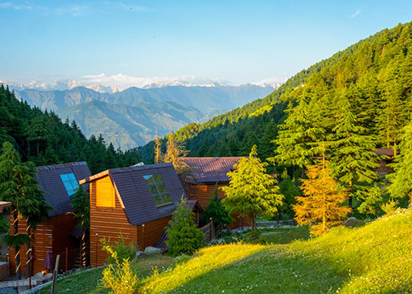 Himachal Pradesh Dalhousie Hotel View