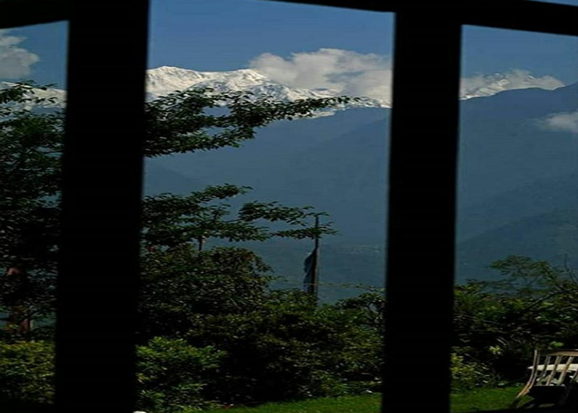 Sikkim Pelling Hotel View