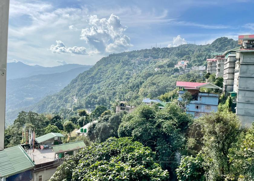 Sikkim Gangtok Hotel View