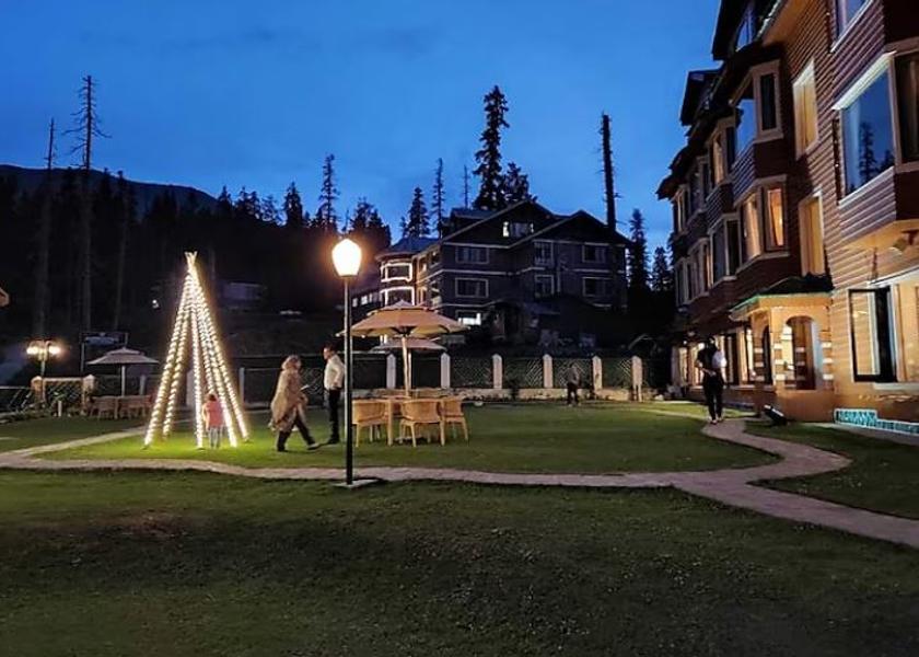 Jammu and Kashmir Gulmarg Hotel View