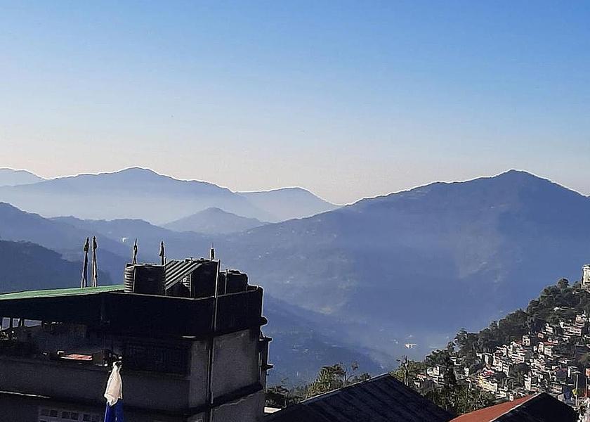 Sikkim Gangtok Hotel View