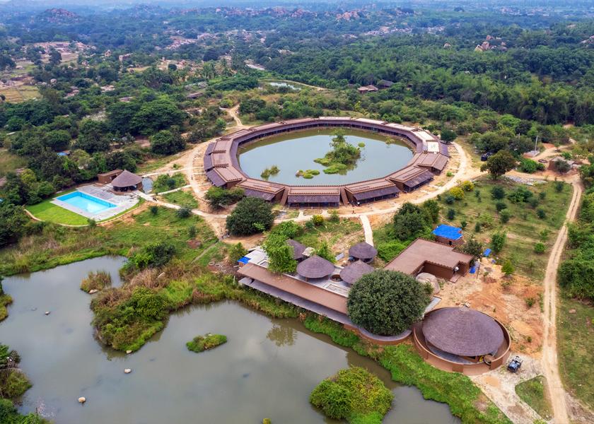 Karnataka Hampi Hotel View