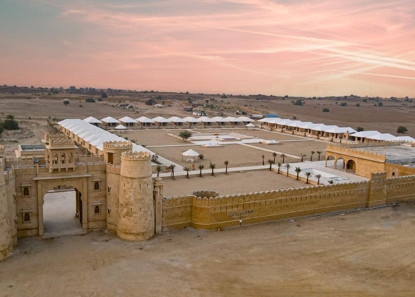 Rajasthan Jaisalmer Hotel View