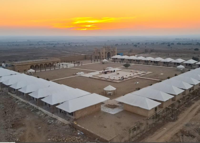 Rajasthan Jaisalmer Hotel View