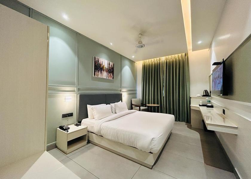 Uttarakhand Haldwani deluxe room with city view